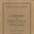 Compendio de política social / Ludwig Heyde