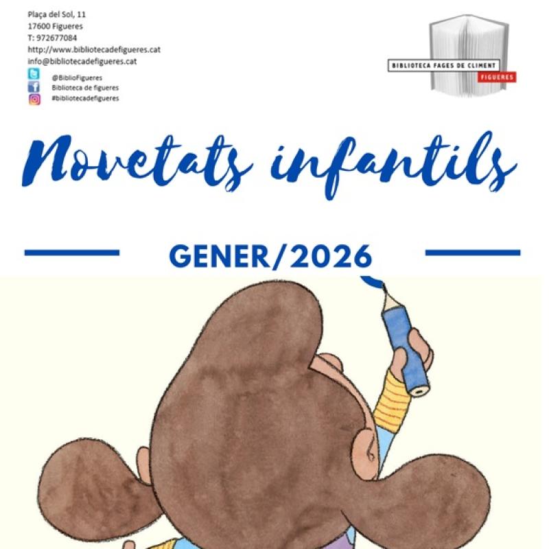 Novetats Sala Infantil - Gener 2026