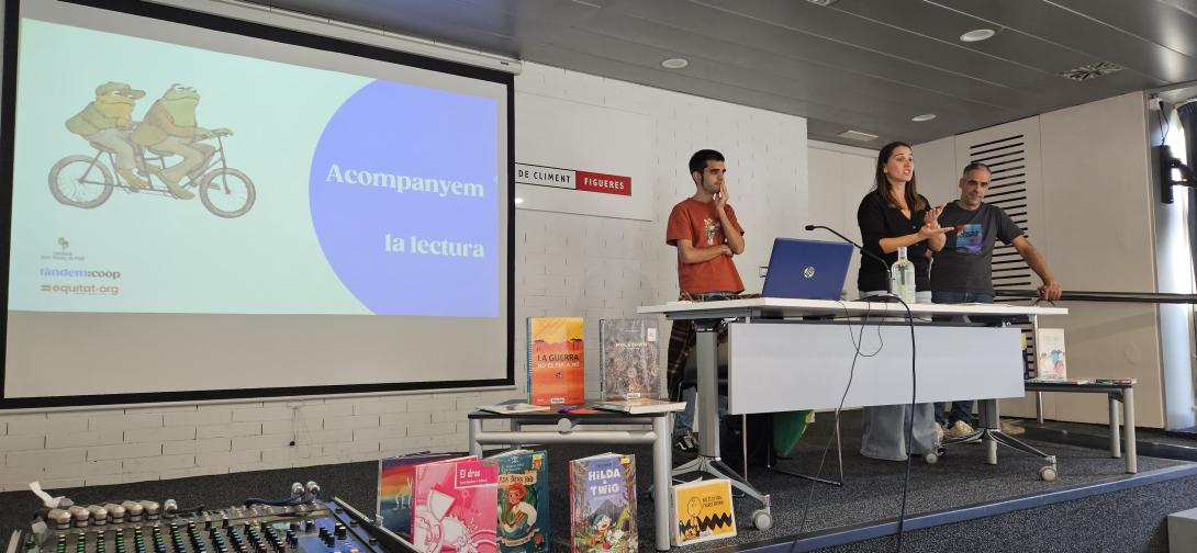 Jornada d'acompanyament lector. Biblioteca Fages de Climent, Figueres